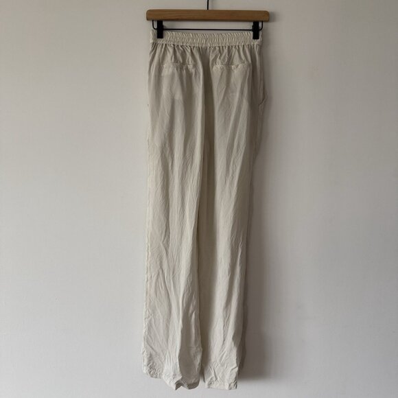 Artica Arbox Wide Leg Snap Closure Pants - Beige - US Size S Made In Italy READ - Picture 9 of 16